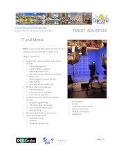 Target Industry: IT & Media sheet